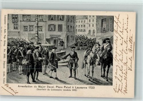 Verlag Krieg 2055, Souvenir du Centenaire vaudois 1903