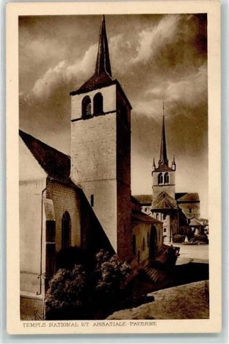 1530 Payerne - Temple Nationale Abbatiale