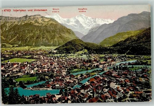 3800 Interlaken 1910 - Unterseen