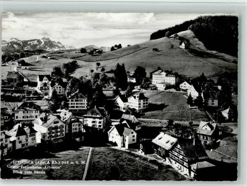 9042 Speicher - mit Ferienheim Libanon Blick zum Säntis