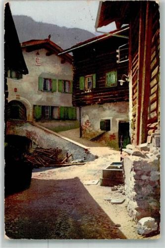 7477 Filisur 1911 Foto AK alte Häuser