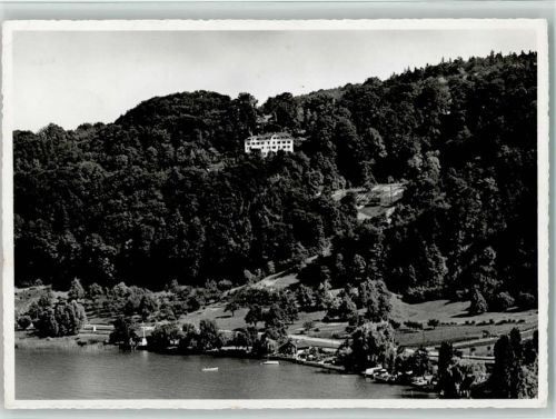 8268 Mannenbach-Salenstein - Erholungsheim Wartburg bei Mannenbach am Untersee Flugaufnahme