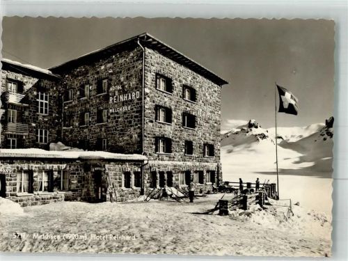 6068 Melchsee-Frutt 1957 Winter Hotel Reinhard