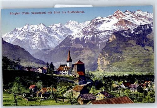 6463 Bürglen UR - Blick ins Erstfeldertal