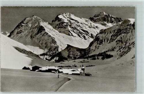 Sertig Dörfli - Mittaghorn Plattenhorn Hoch Ducan Winter