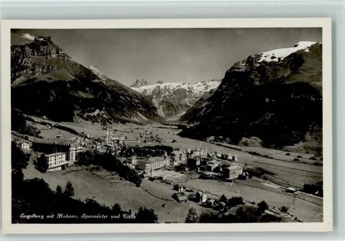 6390 Engelberg - mit Hahnen Spannörter und Titlis