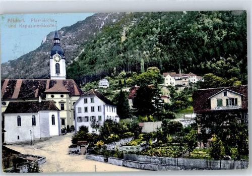 6460 Altdorf UR 1910 - Kapuzinerkloster