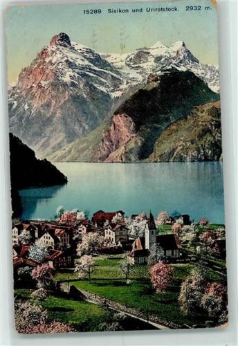 6452 Sisikon 1910 Gebrauchsspuren und Urirotstock