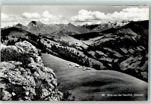 Hornfluh 1961 - Blick von der Hornfluh