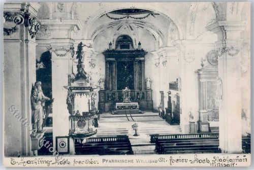 6130 Willisau - Pfarrkirche, Innenansicht