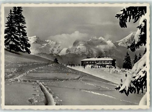 9657 Unterwasser - Restaurant Iltios Winter Feldpost Sch Füs Kp IV 187