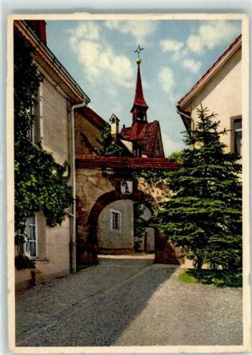 St Chrischona - Aufgang zur Kirche