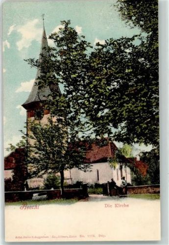 3703 Aeschi b. Spiez 1903 - Kirche