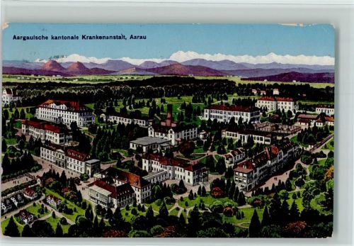 5000 Aarau 1925 - Aargauische kantonale Krankenanstalt