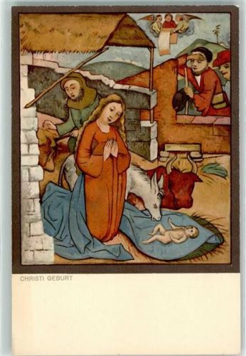 3792 Saanen - Christi Geburt Fresken in der Kirche