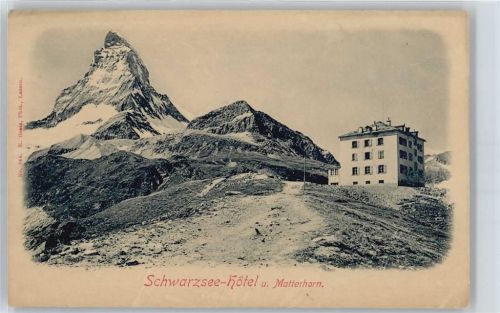 3920 Zermatt Gornergrat - Schwarzsee-Hotel, Matterhorn AKU1