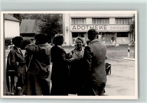 9630 Wattwil Privatfoto AK Apotheke Ort handschriftlich