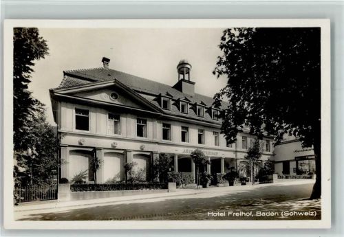 5400 Baden 1929 - Hotel Freihof