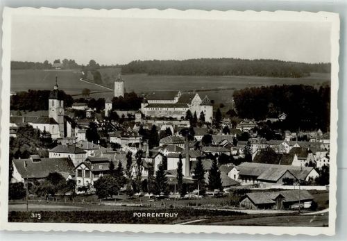 2900 Porrentruy Pruntrut 1936 Foto AK