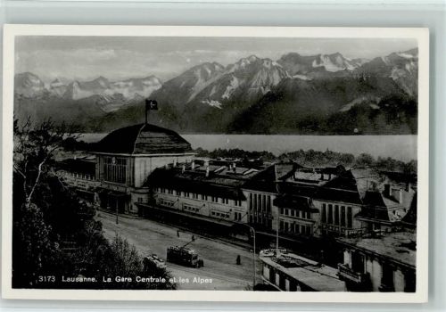 1000 Lausanne Losanna - Zentralbahnhof Strassenbahnen