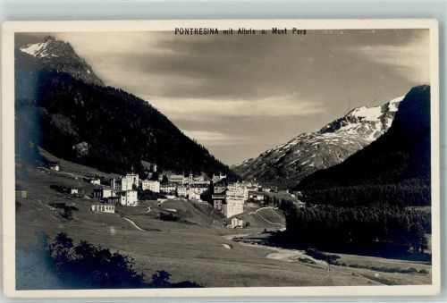 7504 Pontresina - mit Albris u. Munt Pers