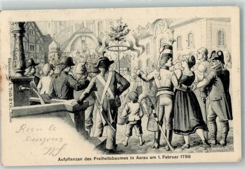 5000 Aarau 1903 - Freiheitsbaum Aarau 1798