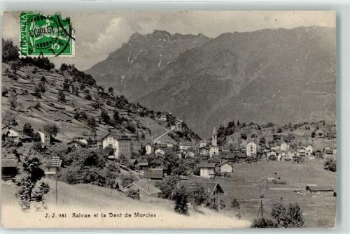 1922 Salvan 1909 - Dent de Morcles