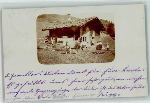 1902 - Alpidylle im Berneroberland