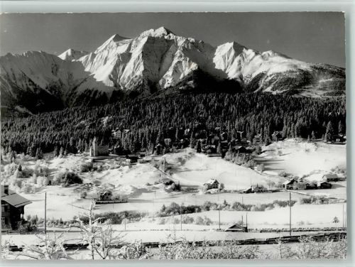7018 Flims Waldhaus - Waldhaus mit Signinagruppe Winter