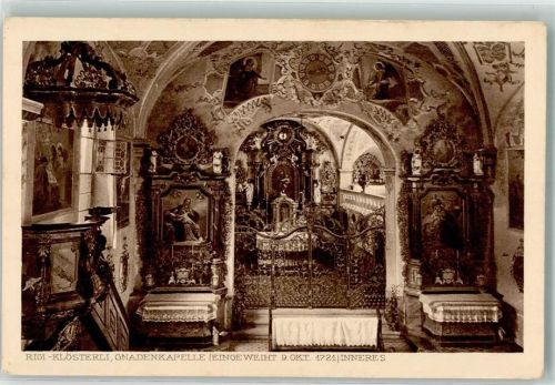 6410 Rigi Klösterli - Gnadenkapelle Innenansicht