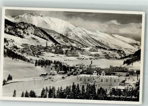 7500 St. Moritz Foto AK Winter