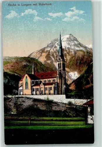 6078 Lungern Gebrauchsspuren Kirche Wylerhorn