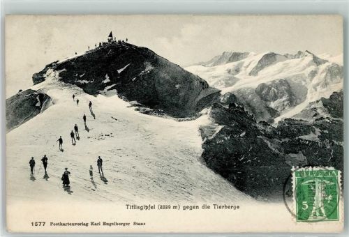 Titlis BE 1910 - Tierberge