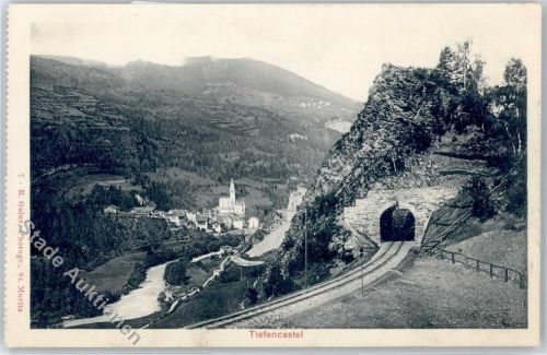 7450 Tiefencastel - Eisenbahntunnel, Kirche