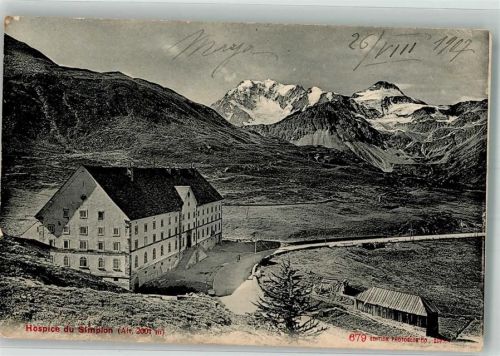 3907 Simplon Hospiz 1907 - Hospiz