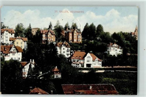 9000 St. Gallen S. Gallo 1917 - Rosenberg