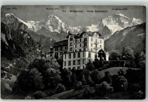 3812 Wilderswil - Hotel Schönbühl Eiger Mönch Jungfrau