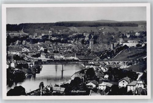 8200 Schaffhausen Sciaffusa - Munot, Brücke