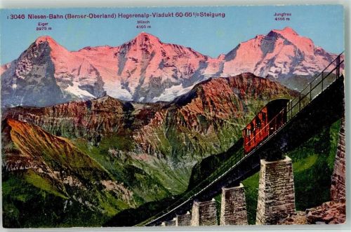 Niesen - Bergbahn Hegerenalp-Viadukt