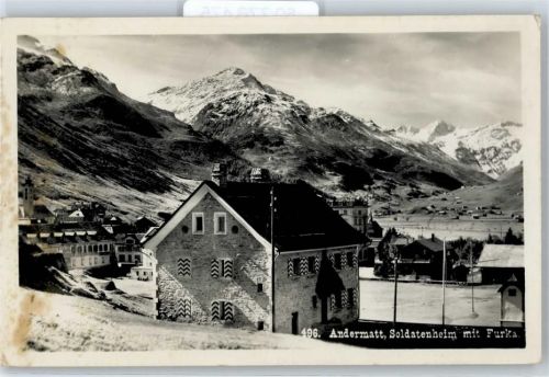 6490 Andermatt - Soldatenhelm, Furka