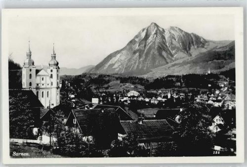 6060 Sarnen - Berg Haus Baum Panorama