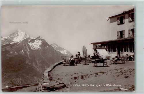 Weisshorn - Hotel Riffelberg Terrasse