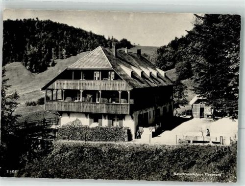 Passwang 1951 Foto AK Pension Naturfreundehaus