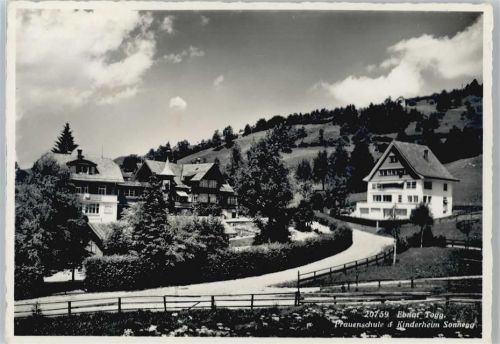 9642 Ebnat-Kappel Wintersberg SG - Frauenschule, Kinderheim Sonnegg