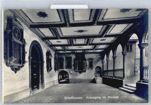 8200 Schaffhausen Sciaffusa - Kreuzgang im Münster AKU2