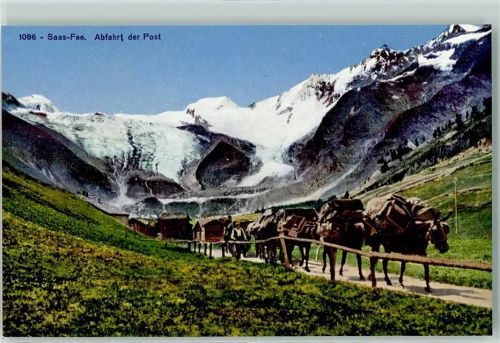 3906 Saas-Fee - Postabfahrt