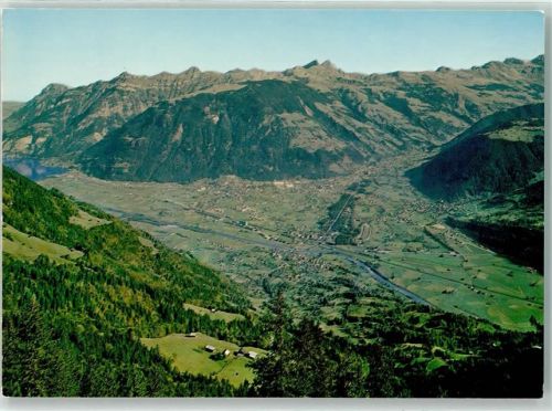 6468 Attinghausen - Gasthaus Brusti Kinzigberge Kaiserstock Rossstock Spilauistock Vogelschau