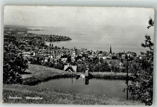 9400 Rorschach 1958 Foto AK Wannenweiher