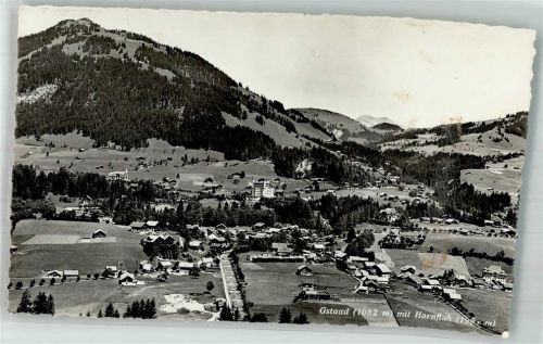 3780 Gstaad 1943 Foto AK Hornfluh