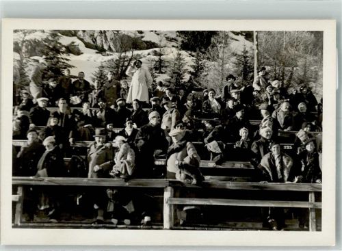 7500 St. Moritz Gebrauchsspuren Europameisterschaft 1935 Eiskunstlauf Ort handschriftlich